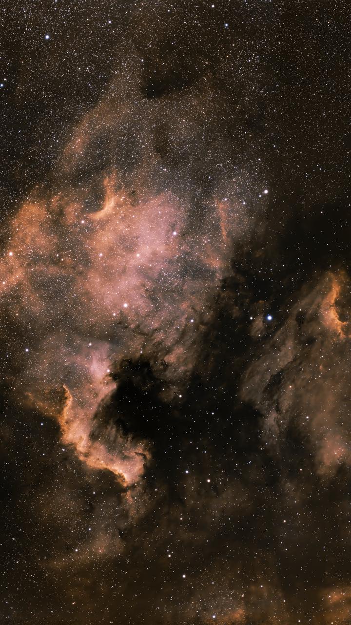 NGC 7000 198x30s StackingWizzard + AstroWizzard